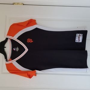 Majestic V-neck San Francisco Giants Top